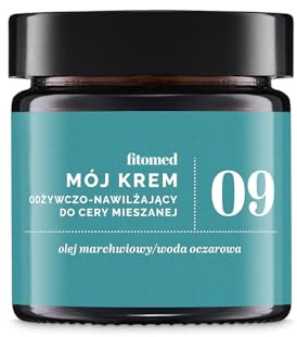 Fitomed Naturkosmetik Gesichtscreme für Mischhaut 55g – Vegan Feuchtigkeitscreme Gesicht mit Karottensamenöl und Vitaminen - Pflegend und Anti-Aging