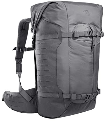 Tasmanian Tiger TT Sentinel 40 Taktischer, leichter Einsatz-Rucksack mit Molle Sytem und 40L Volumen für Outdoor, Trekking, Wandern Titan Grey