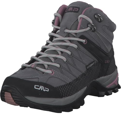 CMP Rigel Mid Wmn trekking sko Wp dam Promenadsko, Cemento Fard, 37 EU