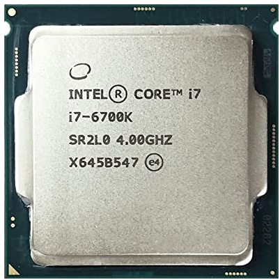 SHUOG Processeur CPU Intel Core I7-6700k I7 6700K I7 6700K 4,0 GHz Quad-core 8 fils 91W LGA 1151 SHUOG