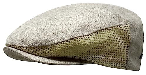 WEROR Herren Flatcap Schirmmütze Schiebermütze Cap Kappe Mütze Sommer WEROR-417.1