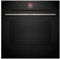 Bosch HBG7341B1 Serie 8 - Horno empotrable inteligente, 60 x 60 cm, fabricado en Alemania, negro, antimanchas y autolimpieza, Air Fry, Bosch Assist automático, aire caliente 3D, pantalla táctil a