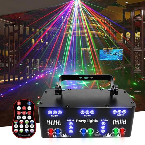 Discolicht Partylicht, LED RGB Licht DJ 21-Eyes Effektstrahler Für KTV Familientreffen Hochzeit Geburtstag Halloween
