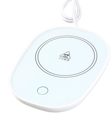 Chauffe-tasse USB Gadget Café Thé Boisson Plateau chauffant USB Cadeau de bureau 55 ℃ Température constante USB Chauffe-tasse élégant Chauffe-tasse de bureau Chauffe-tasse de voyage Chauffe-café USB