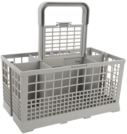 TOPINCN Universal Dishwasher Silverware Basket, Dishwasher Utensil Basket for Small Item Chopsticks and Straw Holder, Classified Storage Dishwasher Utensil Holder Dishwasher Drainer Basket