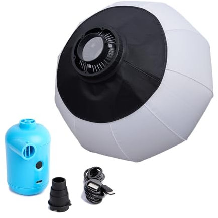 NMLLTB Softbox di Illuminazione Softbox a Lanterna con Montaggio a Luce Morbida a ° con Pompa ad Aria for Una Rapida Installazione nelle riprese di Ritratti in Studio (60 cm)(60cm)