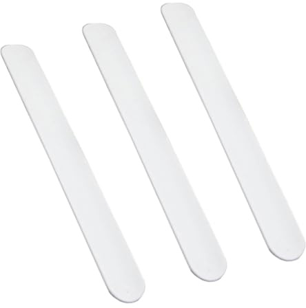 Totority Braccialetti a Scatto in Silicone Bianco 9 Pezzi per Bambini