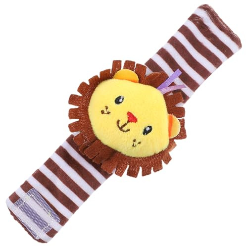 Hochets à main pour bébé, hochet pour bébé de bracelet en peluche doux pour