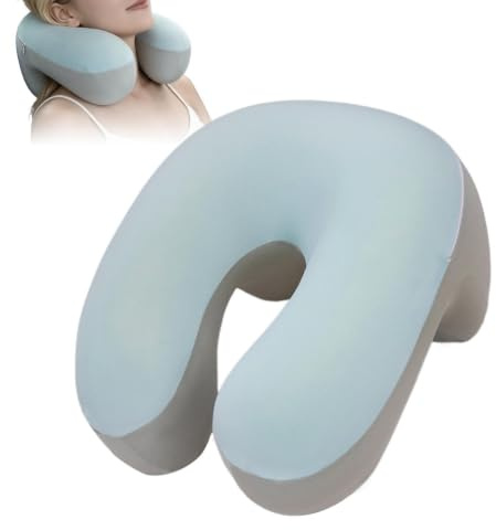 Flygplan Nackkudde Memory Foam Avtagbar och Tvättbar