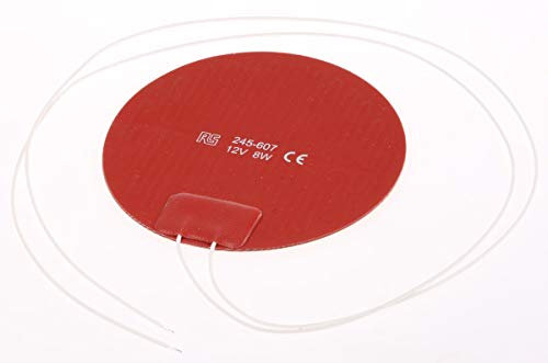 RS PRO Heizmatte, Kreis 8 W +300°C, ø 100mm, 12 Vdc