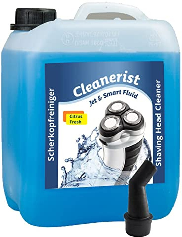 10 Cleanerist Jet & Smart Fluid Reinigungsflüssigkeit Kompatibel-Ersatz für Philips Rasierer Citrus Fresh