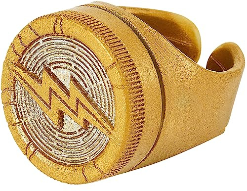Rubie's Anneau lumineux DC The Flash Movie pour enfant, comme illustré, taille unique, One Size, Plastique, Aucune pierre précieuse