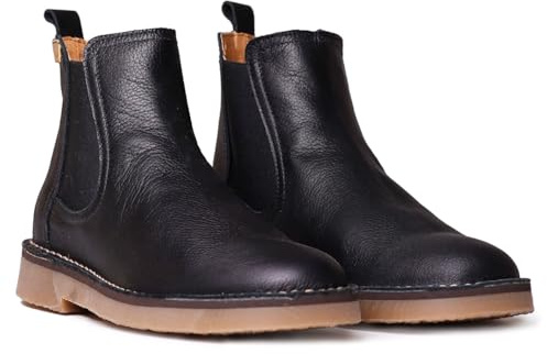 Toni Pons Damen-Lederstiefelette – ISA-PO – Schwarz, 40 EU