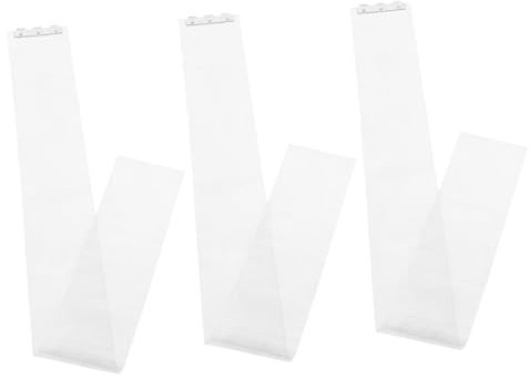 SOLUSTRE 3stücke Transparenter Winddichter Vorhangstreifen Praktische Trennwand Für Supermärkte Breit Schützt Vor Und Öldämpfen Für Gewerbliche Nutzung