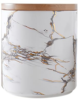 Dowbom Azucarero con tapa hermética, tarro de azúcar, azucarero, tarro de almacenamiento, azucarero, contenedor de azúcar (blanco, 1100 ml)