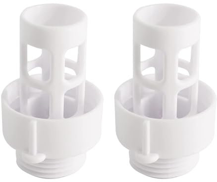 Set Of 2 Pool Drainage Adapter Drain Plug Connector Easy Installation Garden Hose Adapter ABS For 10184 Model