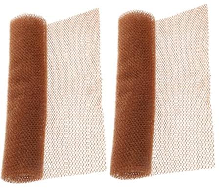 Healeved 2pcs Nylon Bath Scrubber Set Exfoliating Back Shower Washcloth for Gentle Cleansing and Skin Care for Daily Use in Sauna or Shower