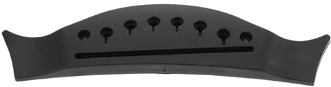 Toddmomy Kunststoff-gitarrenbrücke Schwalbenschwanzform Stegsattel Für Akustikgitarren Ersatz Gitarrensteg Und Vintage-steg Reparaturzubehör Für Musikinstrumente