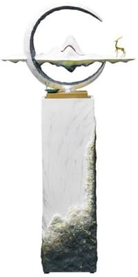 Floor-Standing Fountains Living Room Light Luxury Floor Decoration Waterscape Hotel Entrance Balcony Fountain Ornaments Home Accessories