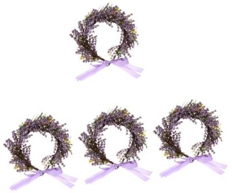 VICASKY 4 Stück Braut Blumenkranz Stirnband Leicht Komfortabel Lebensechte Hochzeitskopfbedeckung Vielseitig für Hochzeit Party Fotoshootings Zarter Haarschmuck für Damen Mädchen