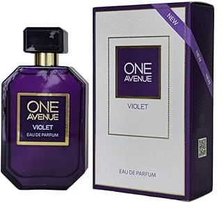 Onee Avenue - Eau de parfum pour femme Violet - Jasmine Cashmere Ambre - 60 ml