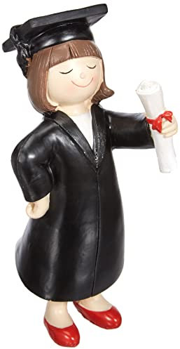 Mopec Y357.2 Statuetta Pastello Laurea Ragazza 16,5 cm