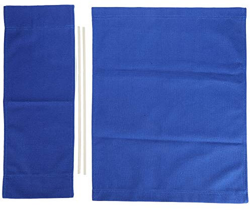 Regiestuhl Bezug Ersatz, 1 Set Directors Chair Canvas Ersatzbezug für Regiestuhl Regiestuhl Canvas Ersatzsitz Stuhl Leinwand Ersatz Lässiger Regiestuhlbezug Canvas Sitzbezüge Sitztuch (blau)