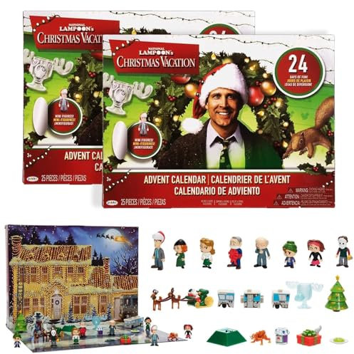 National Pranktastic Xmas – Adventskalender 2024, 24 Tage voller komischer Täuschungen(2 PCS)