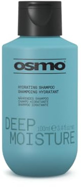 OSMO Deep Moisture Shampoo | Keratin Complex & Pataua Oil | Deep Hydration | Dry, Damaged & Coloured Hair | Vegan. 100ml
