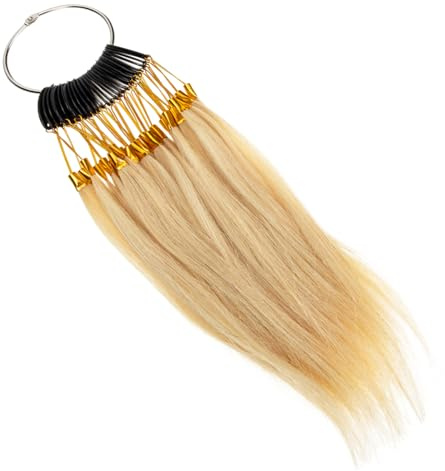 OATIPHO Set di Campioni Hair Coloring Testing Kit per Test di Colorazione di Chioma Umani Chioma Veri Umani, Kit per Tinta Parrucca Donna