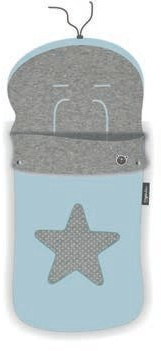 Pirulos 45531703 - Saco carro, diseño star, algodón, 48 x 82 cm, color azul