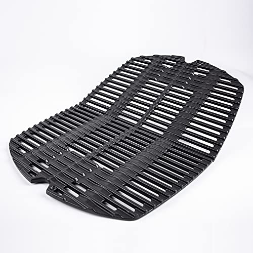 LOKHING 7646 63.5CM Matlagningsgaller i gjutjärn för Weber Q300, Q320, Q3000, Q3200-serien, gasgrillar, reservdelar för Weber 7646, 7584, 2-pack