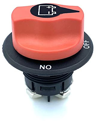 IRYNA Batterie Trennschalter Batterietrennschalter 12V-48V Auto Batterieschalter trennschalter 100A On-Off Einbau Stromschalter Hauptschalter für Marine Motorrad LKW KFZ Boot