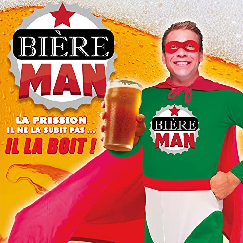 Stc Bier Man Kostüm, Grün, Einheitsgröße