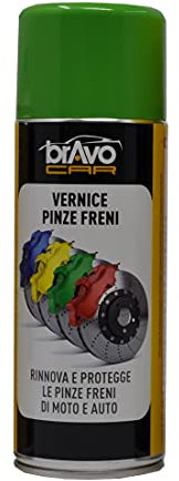 Nespoli Bravocar Vernice Verde Pinze Freni 400ml