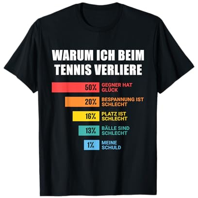 Tennisspieler und Liebhaber|Tennis Geschenk |lustiges Tennis T-Shirt