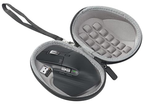 MotuTech - Funda para Logitech MX Master 3 Master 2S Master Master - Ratón inalámbrico con Correa Protectora antiarañazos y anticolisión