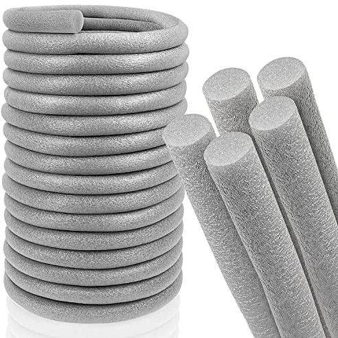 10 Meter PE Rundschnur Dichtung, Ø20mm Fugenschnur Füllschnur Fugenfüllprofil Schaumstoff rund für Spalt und Fuge Beton Füllung