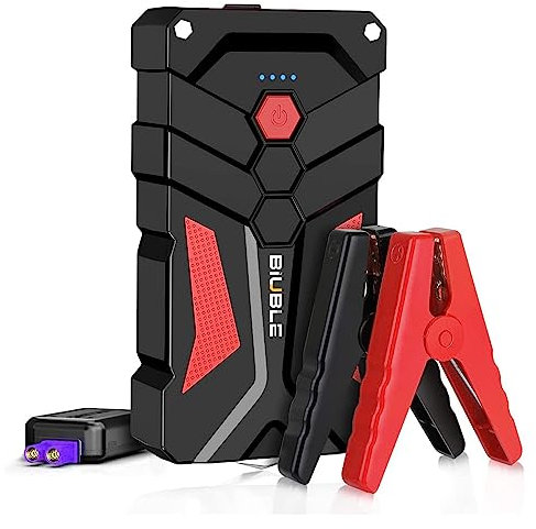 BIUBLE - Ayuda para el arranque de coche, batería de arranque, 1000 A