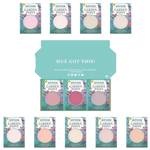 Rust-Oleum Garden Paint in Matt Finish – Sweet Pinks Tester Box