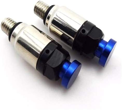 Motorrad Gabelentlüfter Für WR 250 250F 250R 250X 400F 426F 450F Blau M5 X 0,8 Gabel Entlüftungsventile Motor Dirt Bike