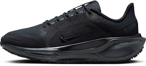 Nike Pegasus 41 Gore-TEX vattentät (dam) löparskor för väg, svart/svart-antracit, 40 EU, Svart svart antracit, 40 EU