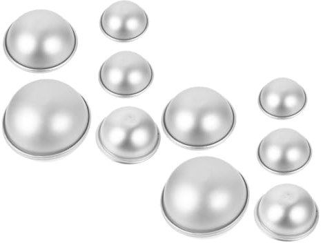 IMIKEYA 5pairs Snowball Cake Baking Molds DIY Craft Soap Making Molds for Baking Accessories
