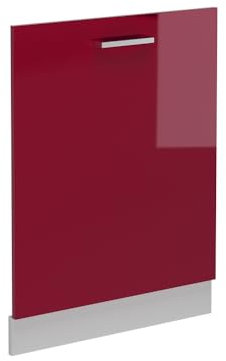 Vicco Pannello frontale R-Line, Rosso lucido, 60 cm senza piano di lavoro