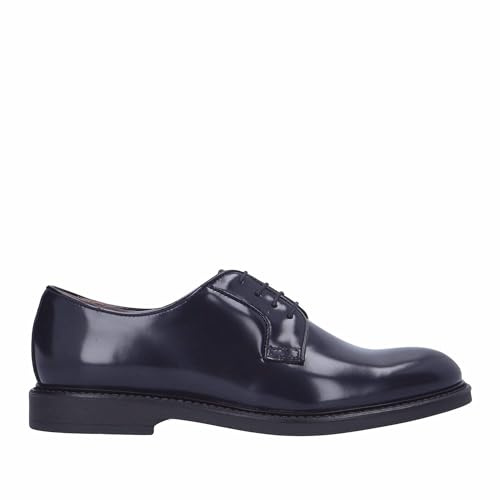 Nero Giardini E500601U Stringate Uomo in Pelle - Blu 43 EU