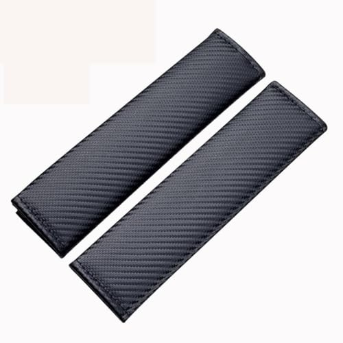 LGBWF Voiture Sécurité Rembourrage Ceinture, pour Toyota Mirai 2025 Confortable Protéger Epaules Seat Belt Padding, Car Accessoires,A-Black
