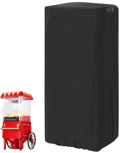 Oxford Cloth Popcorn Maker Cart Cover, Waterproof Dustproof, 18W X 25L X 53H, For Indoor Outdoor Use Weather Resistant