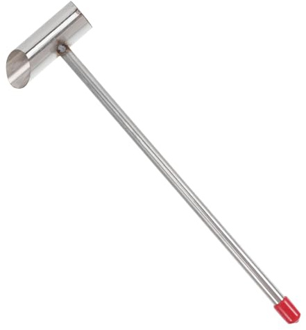 Garneck Paletta Caramelle in Acciaio Inossidabile per Macchina Marshmallow Accessorio Multiuso per Zucchero Farina e Dolci Cucchiaio Robusto per Uso Domestico e Commerciale Colore Casuale