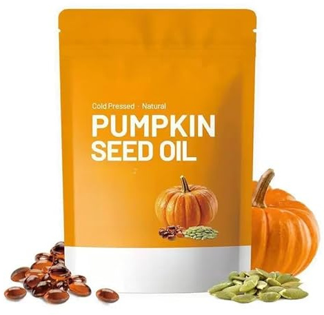 Olio di semi di zucca Saw Palmetto Supporta la salute dei capelli, delle vie urinarie, della vescica e della prostata Non OGM