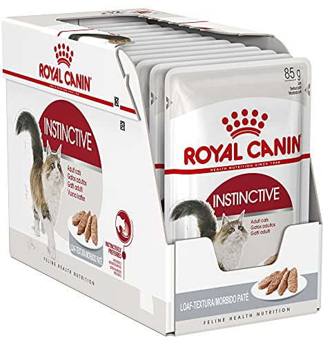 Royal Canin Instinctive Mousse | 12 x 85 g | Alimento completo para gatos adultos a partir de los 12 meses de edad | Puede ayudar a mantener la salud del tracto urinario